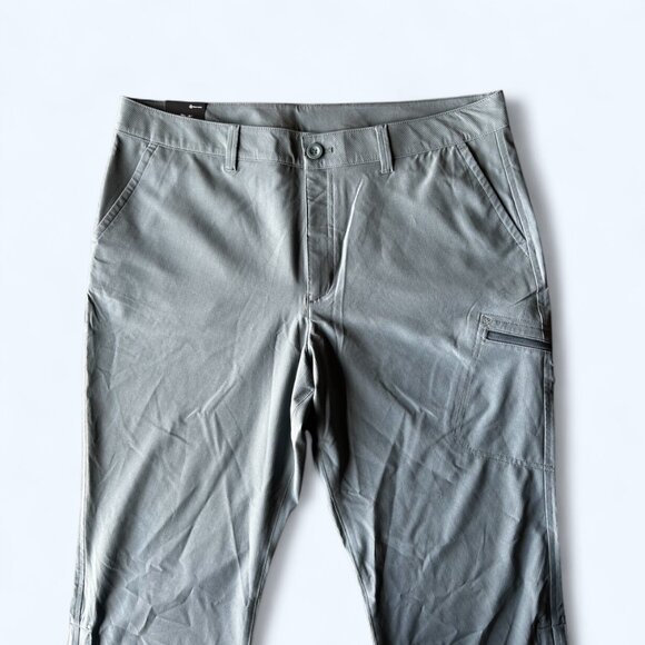 Eddie Bauer Women's Ripstop Capri Gray Size 14 - Picture 8 of 12